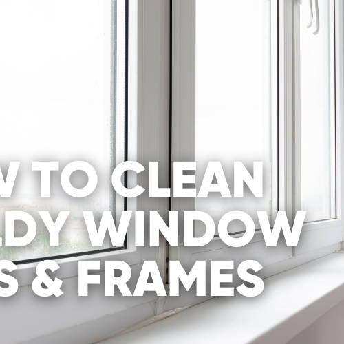 Cómo limpiar los marcos y las repisas de las ventanas con moho