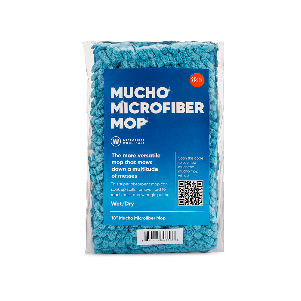 18" Chenille Mucho Mop Pad - 2 Pack