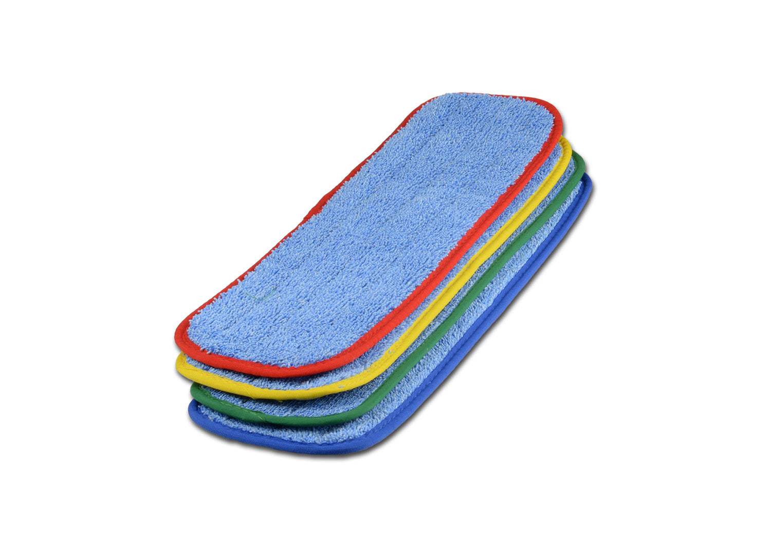Almohadillas de Microfibra de 18 Pulgadas para Mopas Húmedas Codificada por colores para prevenir la Contaminación Cruzada MWMCC-