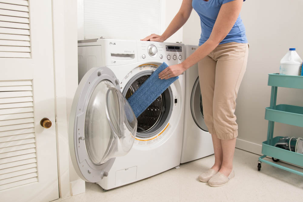 Almohadillas de microfibra para mopa húmeda lavables a máquina