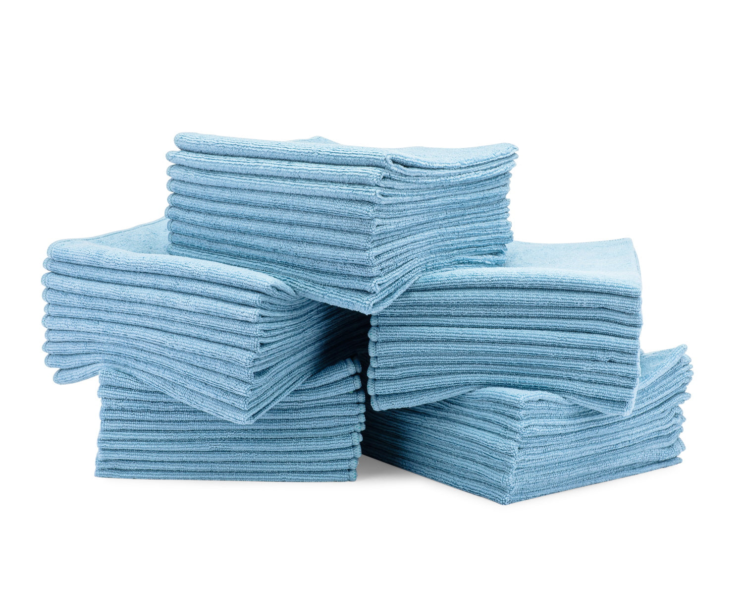 Microfiber Car Wash Towels Blue